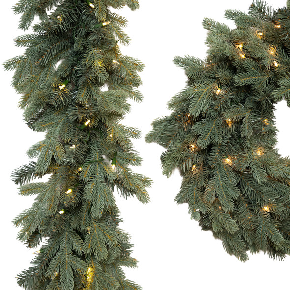 Savoy Blue Spruce Wreaths & Garland Savoy Blue Spruce Wreaths & Garland