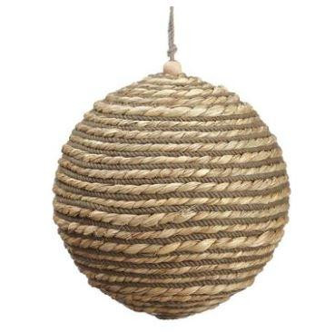 Jute Cord Ball Ornament 