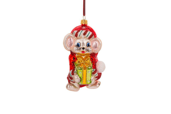 Huras Family Quiet As A Christmas Mouse Ornament 