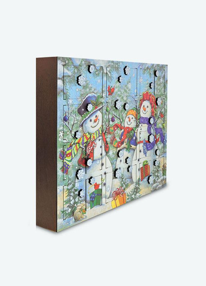 Byers Choice Snowman Advent Calendar 