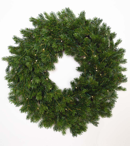 24" Natural Douglas Wreath - Unlit 