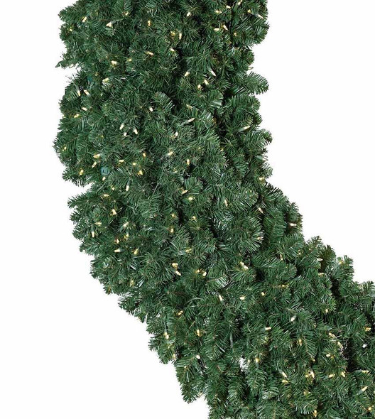 96" Radiant Wreath - Clear LED 