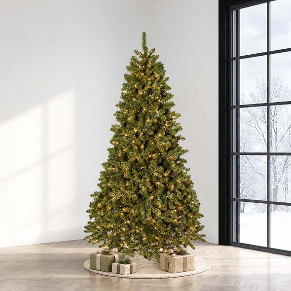 6.5' Hartland Pine TREE - CLEAR LED PowerPole 