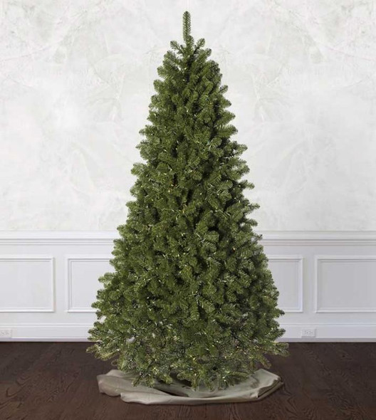 6.5' Hartland Pine TREE - CLEAR LED PowerPole 