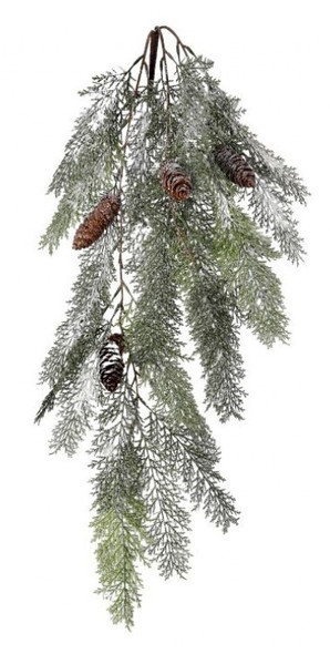 Winter Acacia with Cone Drop 35"
