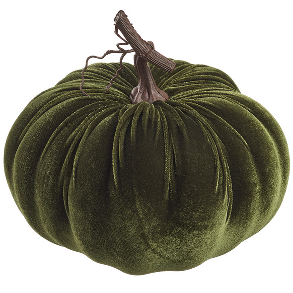 Velvet Pumpkin Green 9.5"