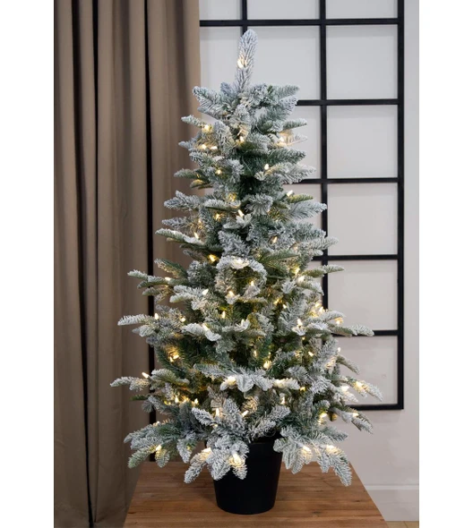 4' Arctic Frasier Potted Tree - Clear LED 