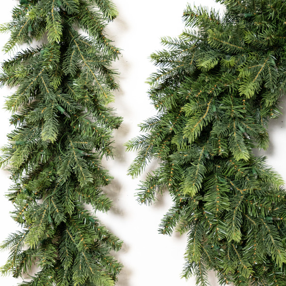 24" Victorian Fir Wreath - Unlit