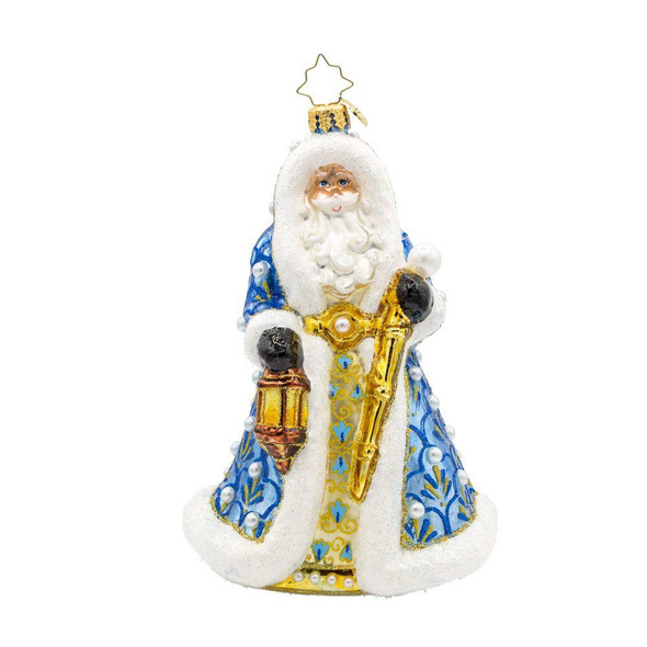 Radko Gilded Grandeur Santa Ornament 