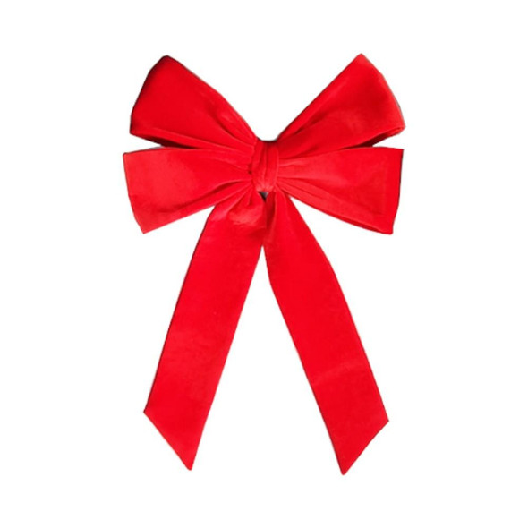 Velvet Bow Red 39" 