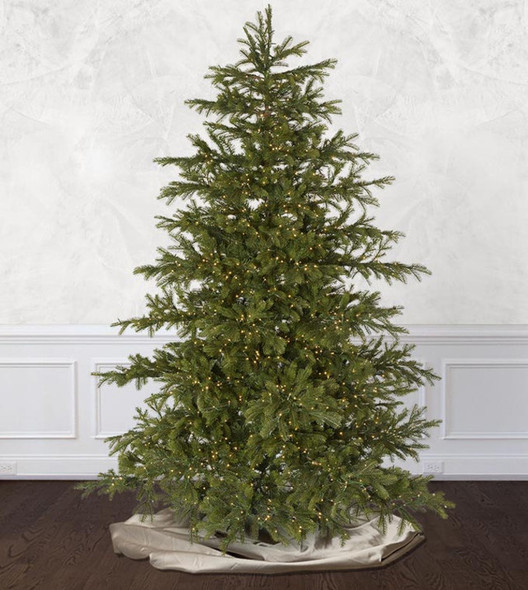 7.5' Enchanted White Spruce Tree-ColorChange 3mm LED