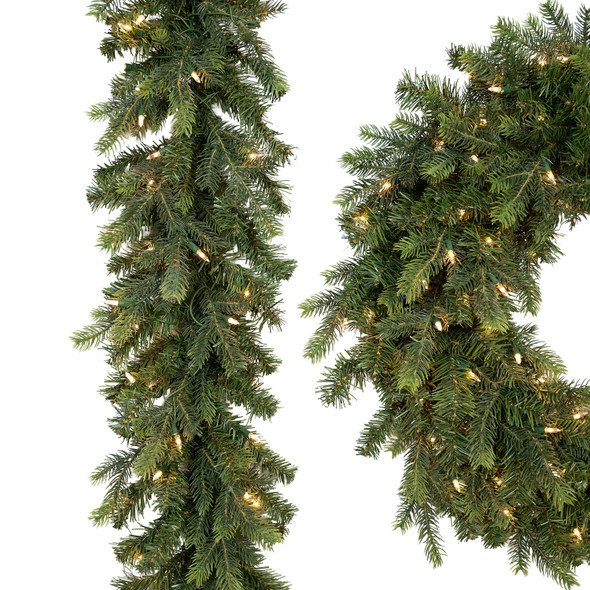 Victorian Fir Wreath & Garland