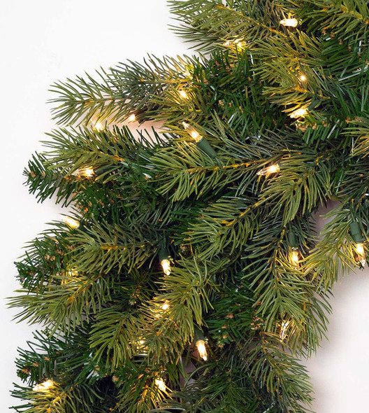 9' X 14" Annabelle Pine GARLAND - UNLIT