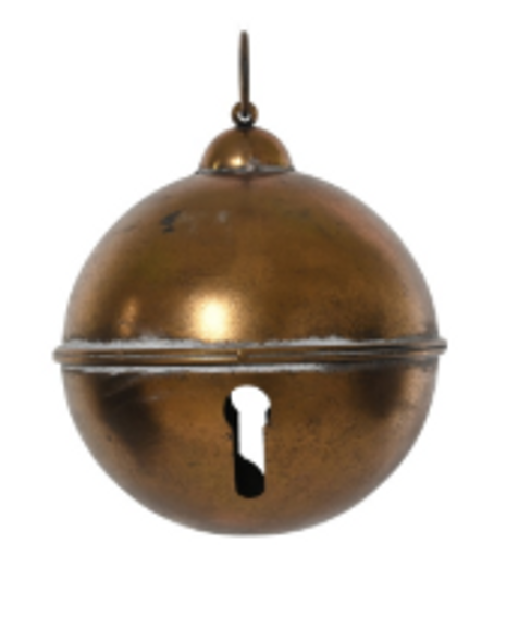 Metal Antique Copper Bell 8.7"