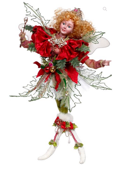 Holly Bells Fairy 19.5"