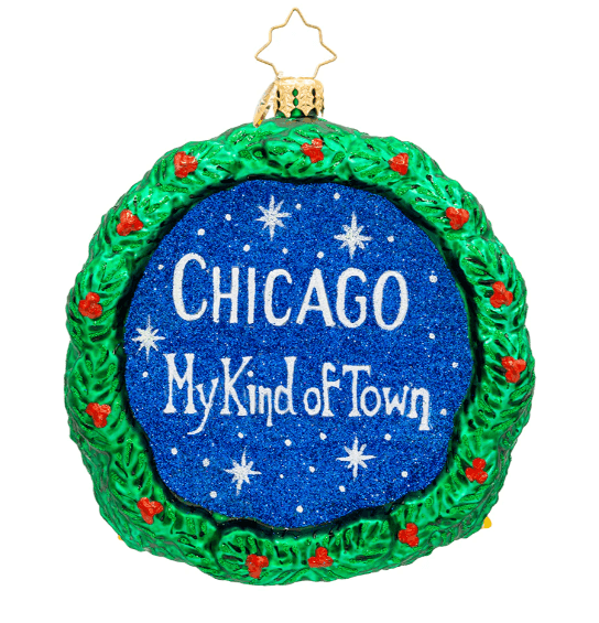 Radko Windy City Wonderland Christmas Ornament 
