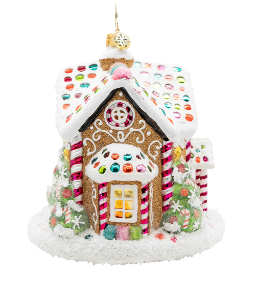 Radko Sweet Treat House Christmas Ornament