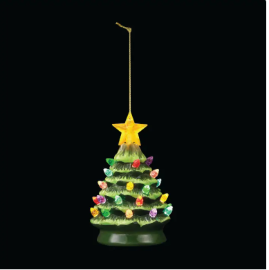 Mr. Christmas 5" Nostalgic Tree Ornament - Green