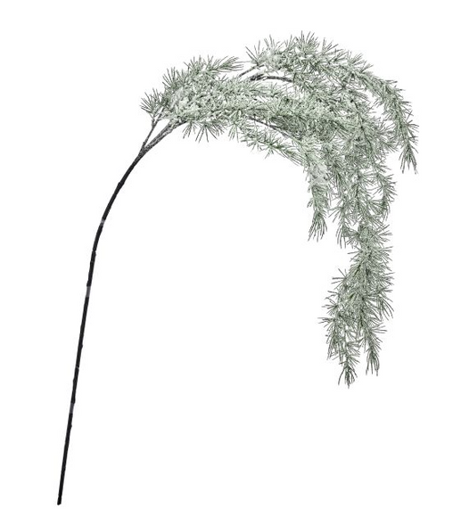 Frosted Weeping Atlas Pine Spray 58"