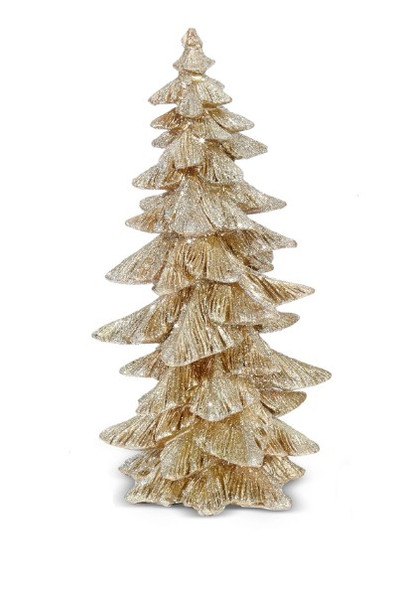 7.5" Gold Glitter Tree