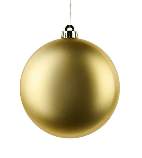 Matte Gold Ornament 5.9" (150mm)