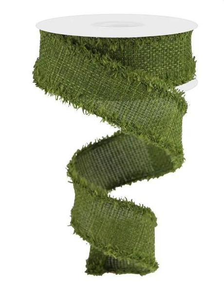 Moss Green Cross Royal w/Drift 1.5" X 10yd 