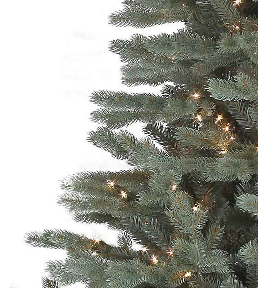 6.5' Savoy Blue Spruce Tree-ColorChange 3mm LED PowerPole