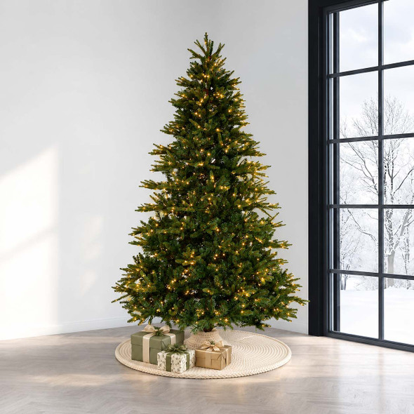 7.5' Stockton Spruce Tree-ColorChange 3mm LED PowerPole