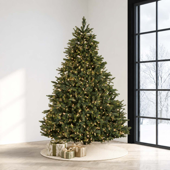 7.5' Burberry Fir Tree-ColorChange 3mm LED PowerPole