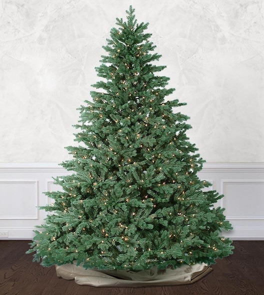 7.5' Deluxe Emerald Vermont Tree-ColorChange 3mm LED PowerPole