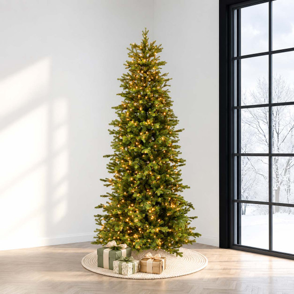 6.5' Slim Wexford Spruce Tree-ColorChange 3mm LED PowerPole