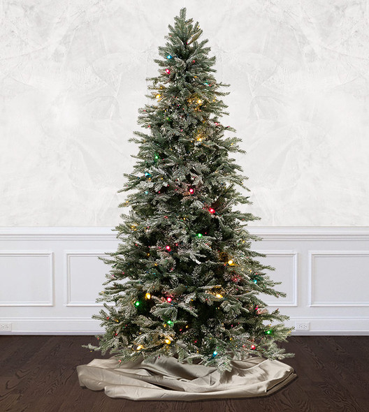 9' Twinkling Tannenbaum Tree-MULTI 3mm LED