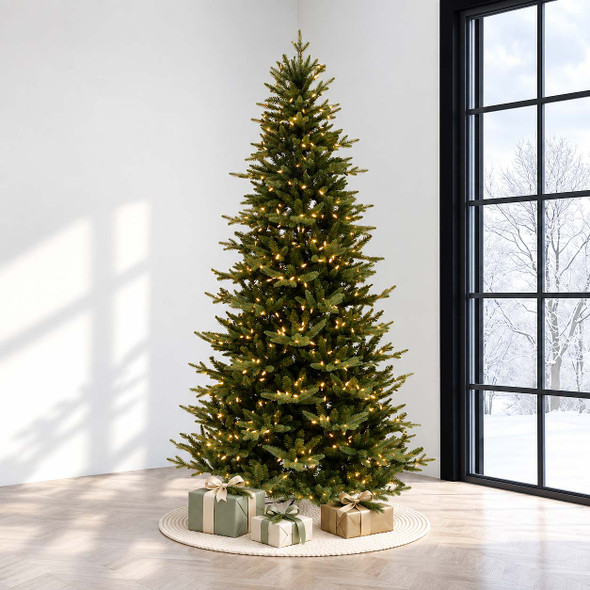 12' Sierra Mountain Spruce Tree-ColorChange 3mm LED PowerPole
