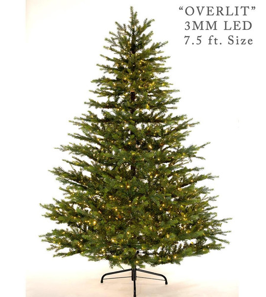  7.5' Victorian Fir Tree - Unlit 