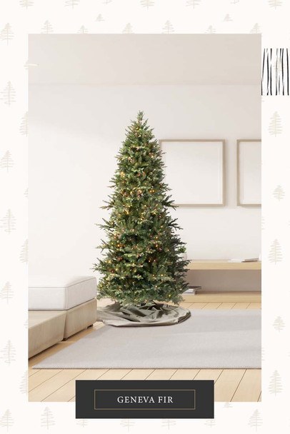  9' Geneva Fir Tree - Unlit 