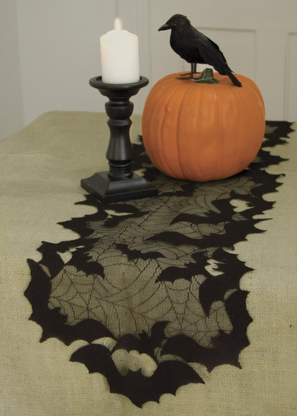 Going Batty Table Runner  48" 