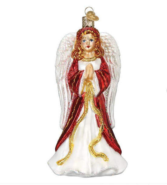 Old World Divinity Glass Christmas Ornament 