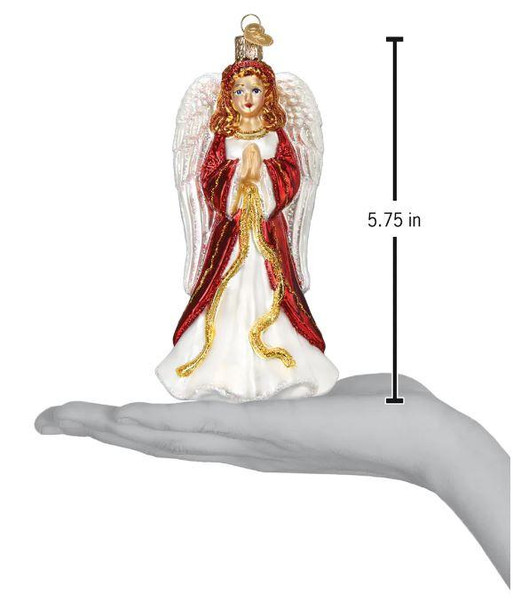 Old World Divinity Glass Christmas Ornament 