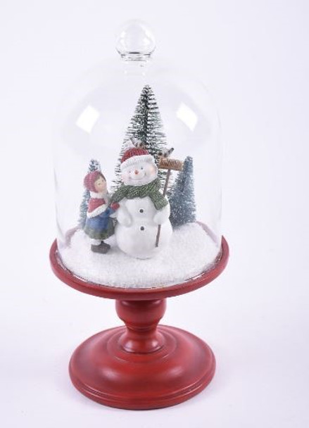 Snowman-with-Lit-LED-Tree-and-Cloche-main-001.JPG