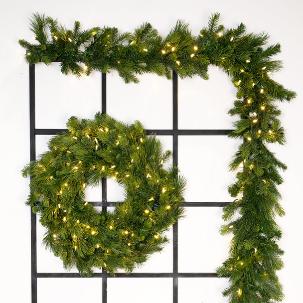 Scotch Pine Wreaths and Garland