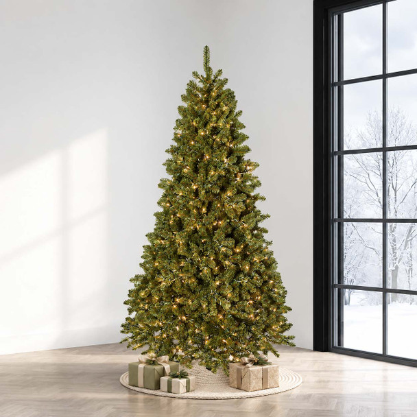 12' Hartland Pine Tree - Clear LED PowerPole