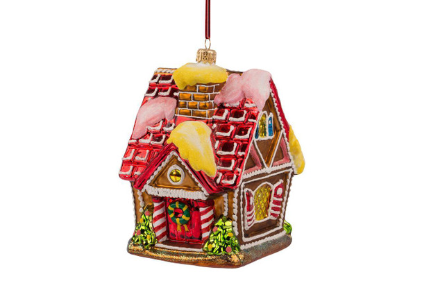 Huras Family Cozy Cookie Cottage Ornament 