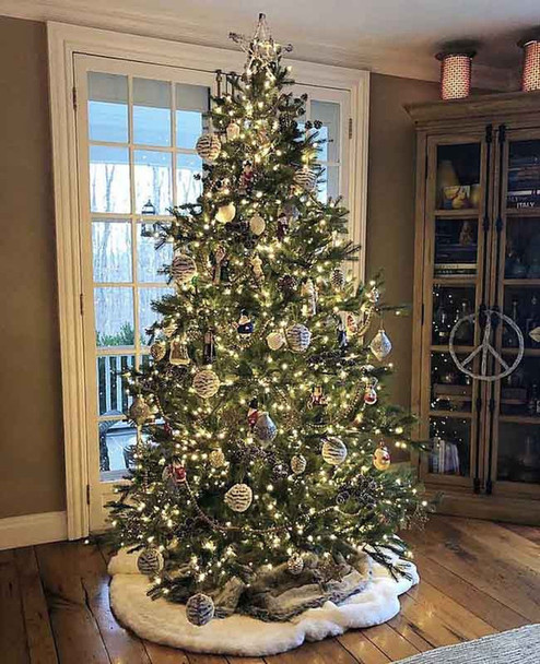 10' Enchanted White Spruce Tree-ColorChange 3mm LED