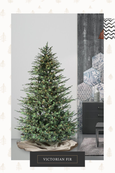 6.5' Victorian Fir Tree-ColorChange 3mm LED