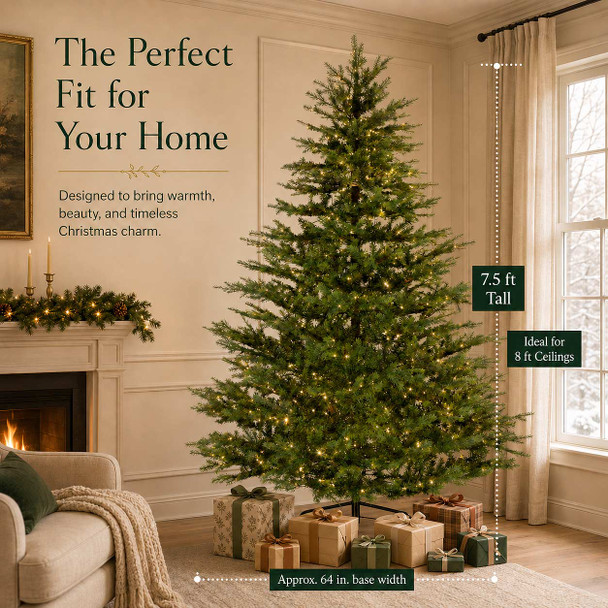6.5' Victorian Fir Tree-ColorChange 3mm LED