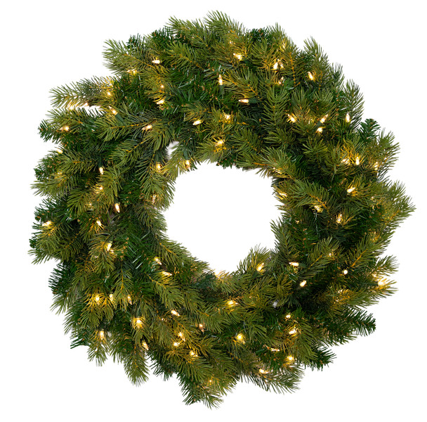 48" Annabelle Pine Wreath - ColorChange 3mm LED