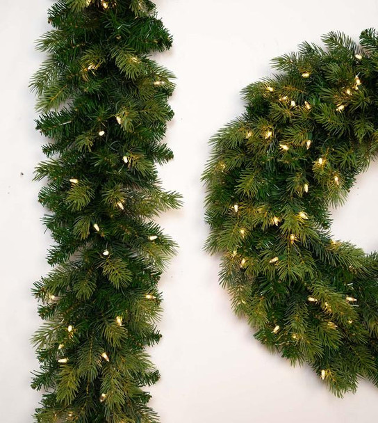 48" Annabelle Pine Wreath - ColorChange 3mm LED 
