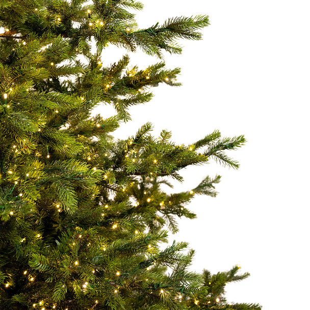 9' Enchanted White Spruce Tree-ColorChange 3mm LED