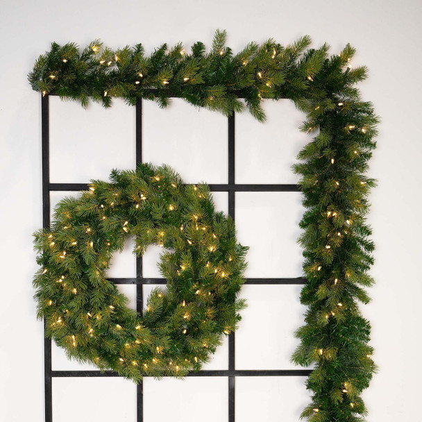 Annabelle Pine Wreath & Garland 