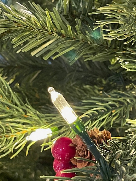 7.5' Western Balsam Tree - ColorChange 3mm LED w/ Bulb Caps